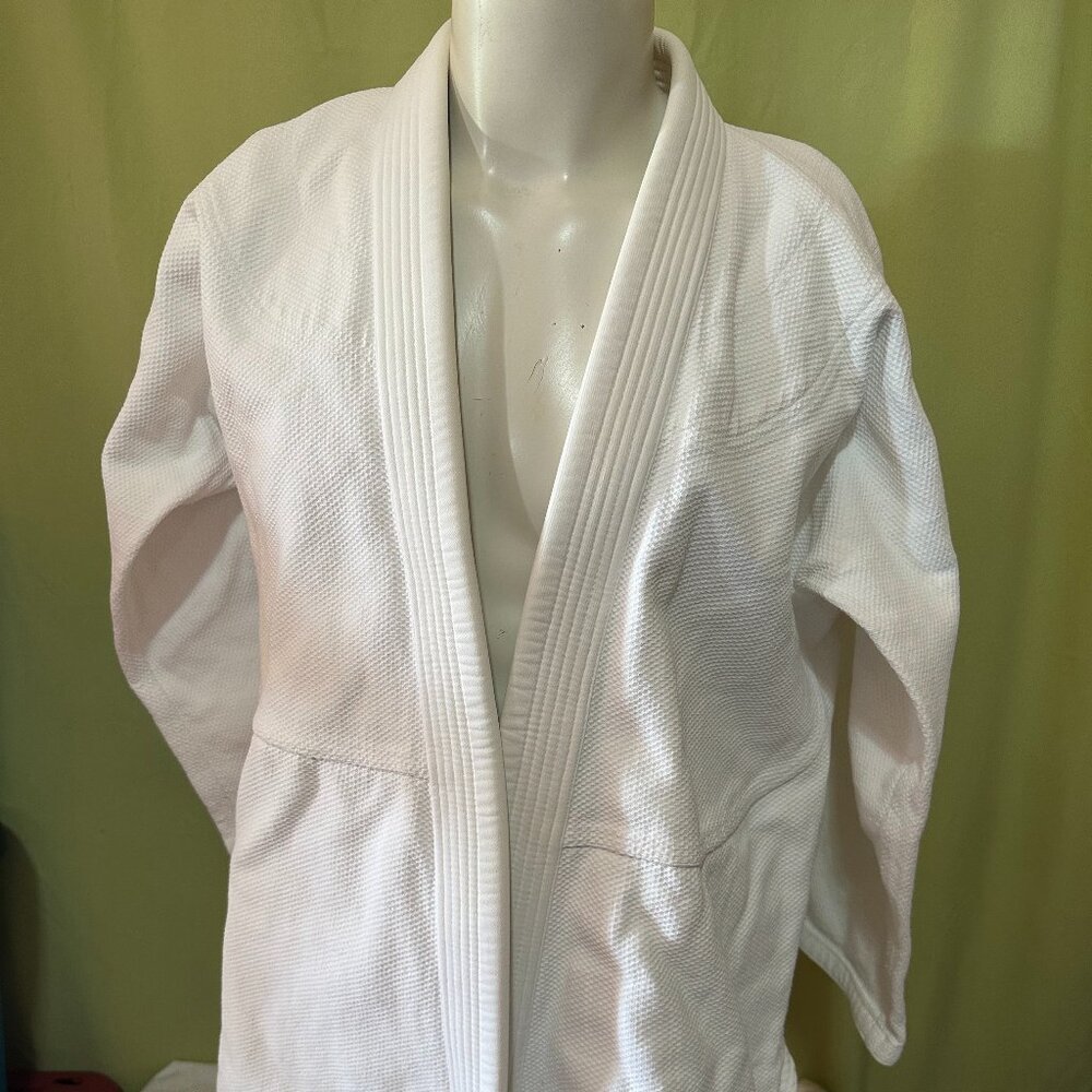 Hyperfly Men's White Jiu Jitsu Gi Jacket Size A3 You Can't Teach Heart
